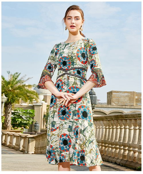 探秘纳瑞希2020新款 如何为宽松苎麻拼接裙子寻找优质外贸服装货源